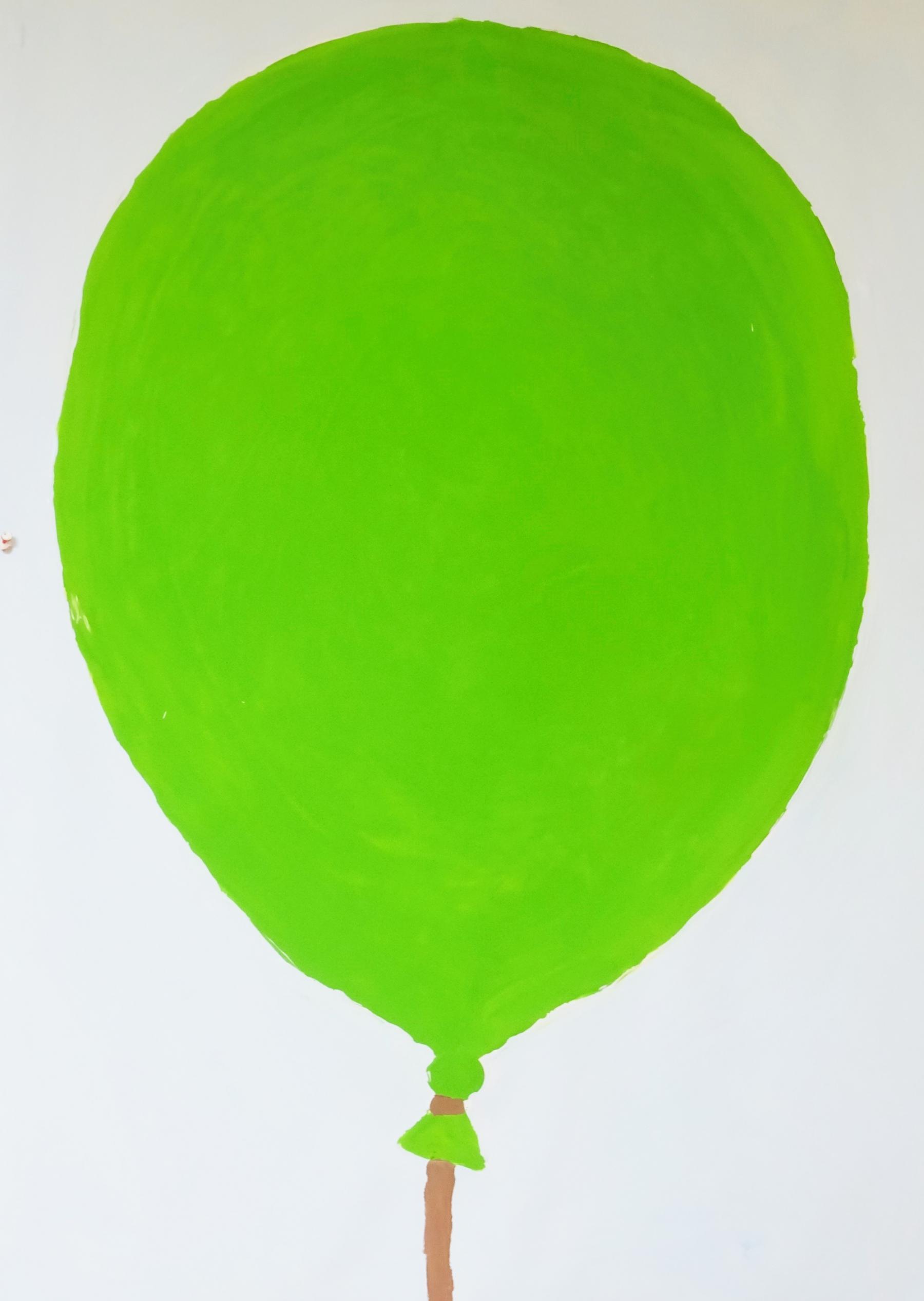 Grüner Ballon